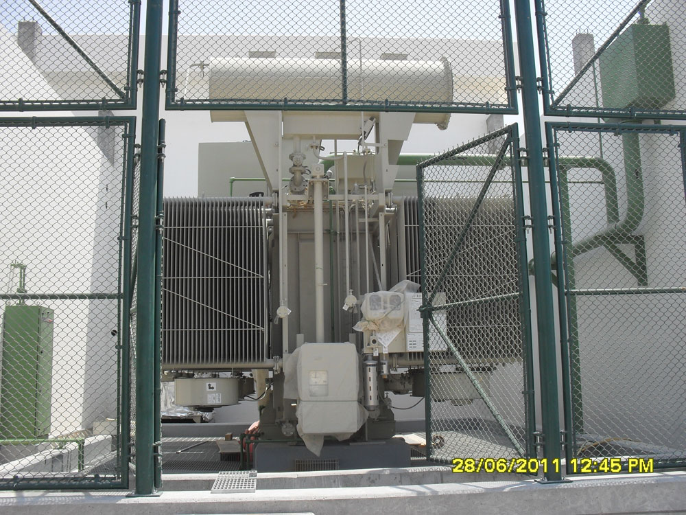 Outdoor 13233kV Power Transformer Installation – High Voltage Substation